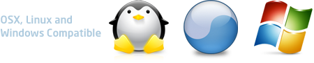 OSX, Linux and Windows Compatible