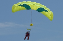 Alan skydiving