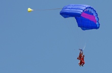 Greg skydiving