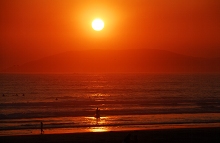 Sunset at Pismo Beach